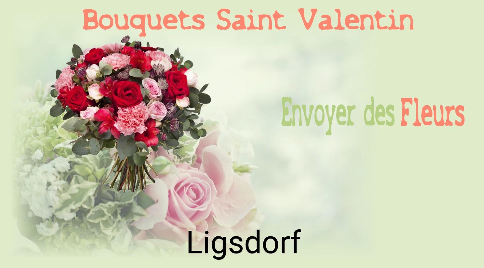 Roses de Saint-Valentin livrées à Ligsdorf